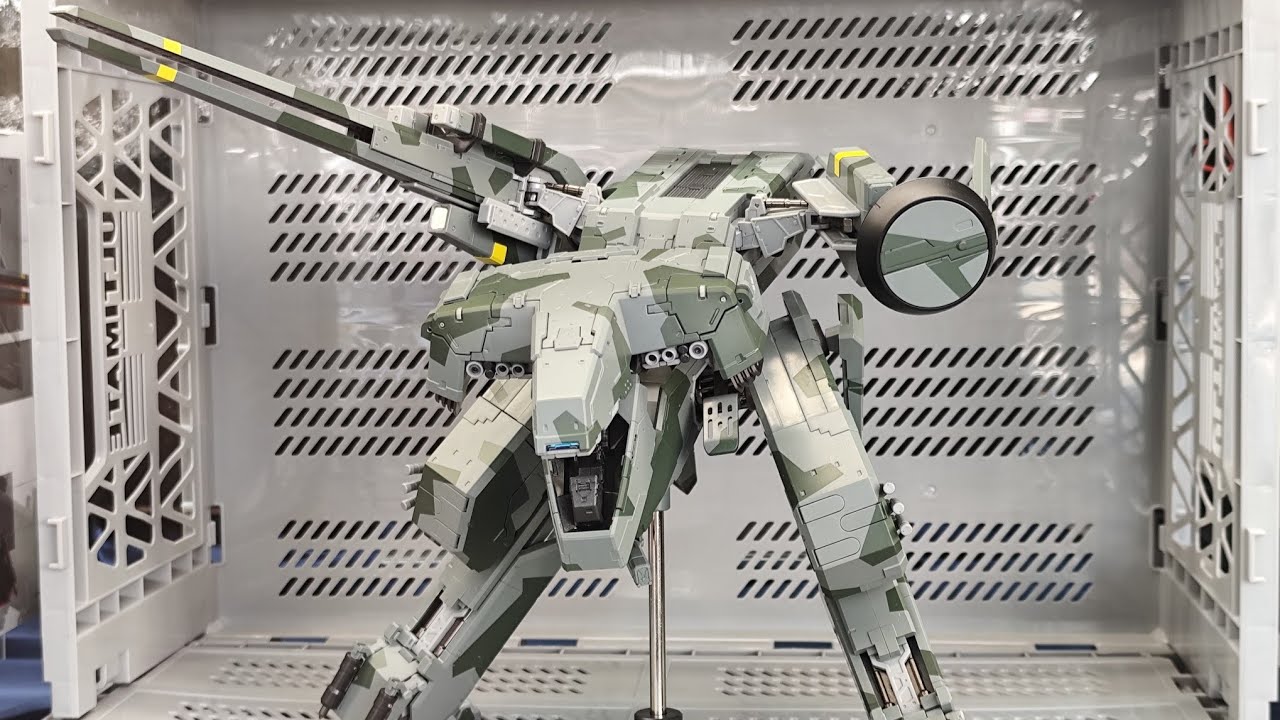ジオラマっぽい展示 TAMASHII NATIONS 超合金 METAL GEAR SOLID メタル