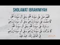 SHOLAWAT IBRAHIMIYAH 100X