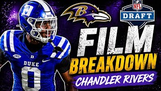Ravens Draft STEAL? Chandler Rivers Film Breakdown (Duke CB)