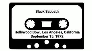 Black Sabbath - Hollywood Bowl 1972