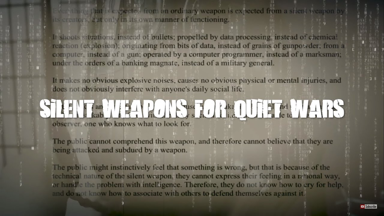 "SILENT WEAPONS FOR QUIET WARS" by DISL Automatic (Prod. by VeCity