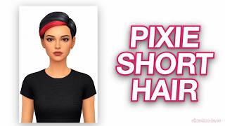 29 Short Hair CC, Download For Sims 4