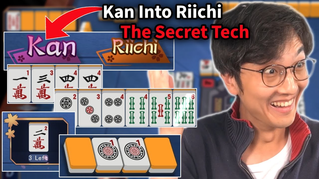 Kan Into Riichi, Just As The Prophecy Foretold [Mahjong Soul] - YouTube