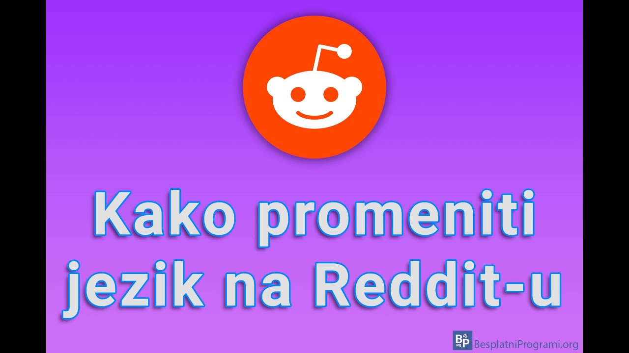 Kako promeniti jezik na Redditu YouTube