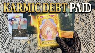 A debt from a past life is paid in full.