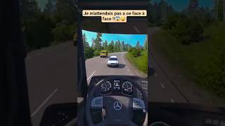 ETS2/CARRIERE : Je m'attendais pas à ce face à face !😱😅#eurotrucksimulator2