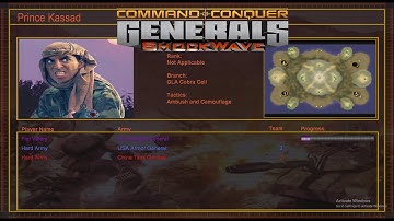 Generals: Shockwave Mod - Rushing is cheating? GLA Stealth VS USA Armor + China Tank