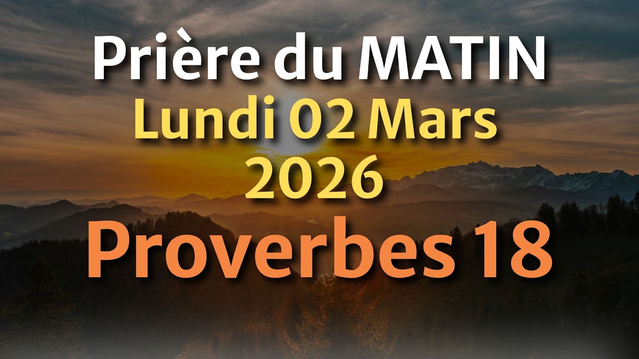PRIÈRE PUISSANTE du MATIN - Évangile et Psaume du Jour - Prière Puissante de Gratitude