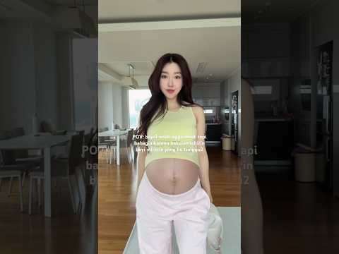 POV: nothing fits but you're about to give birth to your miracle baby so it doesn't even matter