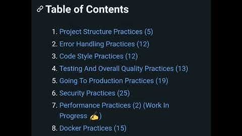 ✅ The Node.js best practices list (July 2021) | Github #Shorts