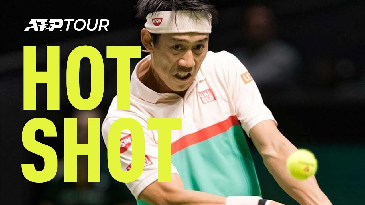 Hot Shot: Nishikori Clobbers 137 KPH Backhand Winner in Rotterdam