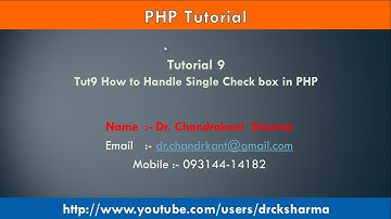 Checkbox in PHP