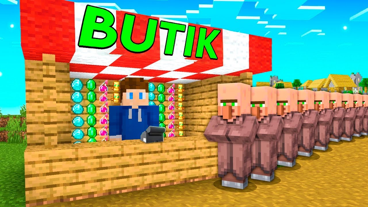 Minecraft, Men Jeg Åbner en Butik!
