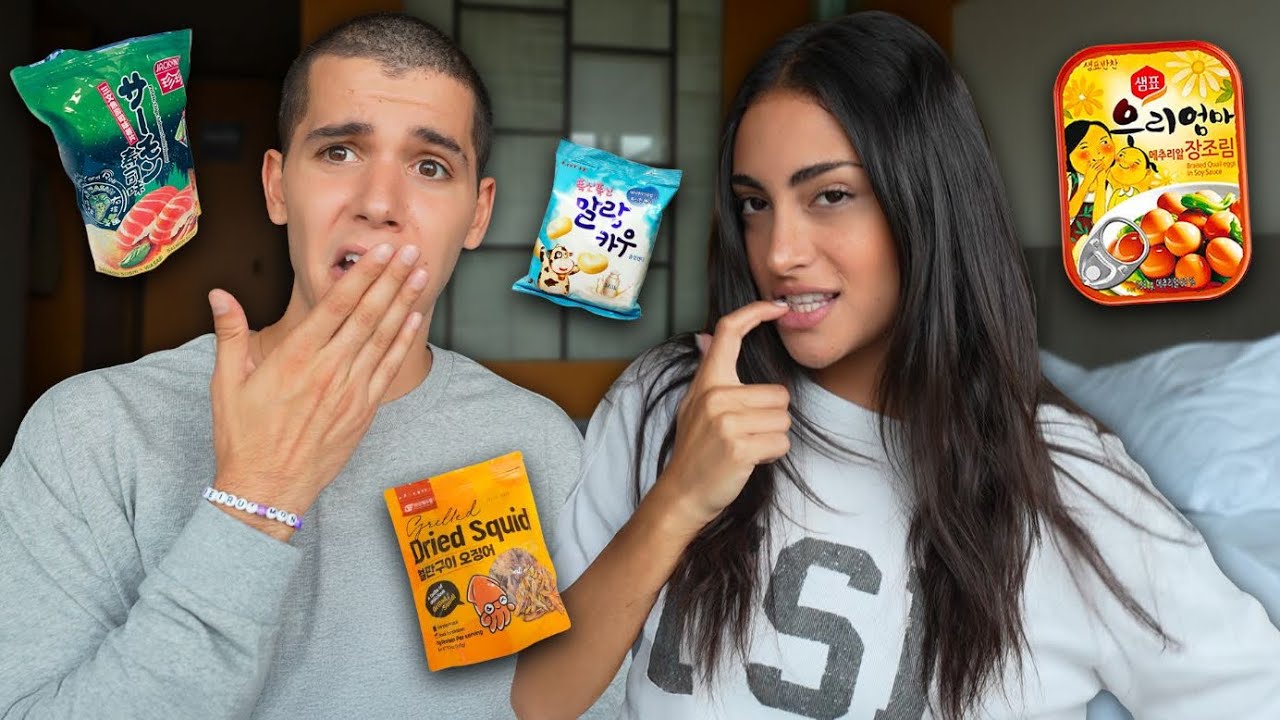 On goûte les snacks coréens les plus choquants (ft. Sulivan Gwed)