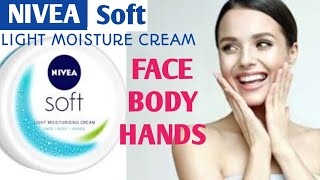 Nivea Soft Light Moisturising Cream Use/Nivea Soft Cream Review In Bangla/Nivea Soft Cream. screenshot 2