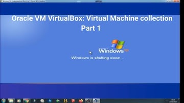 Oracle VM VirtualBox Virtual Machine collection Part 1