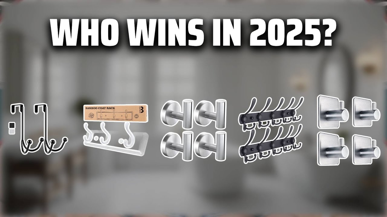 The Top 5 Best Towel Hooks in 2025 - Must Watch Before Buying!