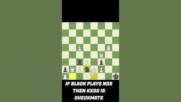 chess puzzle -white to mate  in 2 moves