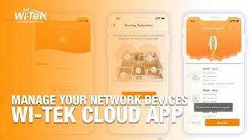 Wi-Tek Cloud APP: Manage your network devices | By Demes