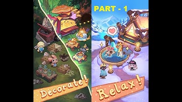 CAMPFIRE CAT CAFE * PART - 1 * Mobile Game Walkthrough\ Game Reviews\ ASMR Games