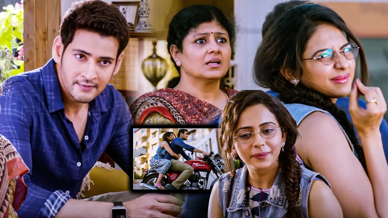 Rakul Preeth Singh And Mahesh Babu Comedy Love Scene || Spyder Movie Scenes || Cinema Club