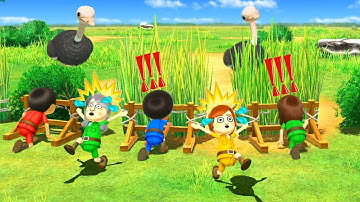 Wii Party U Highway Rollers Play as Ice Cube (Expert Difficulty)