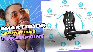 Smart Door Lock Keyless Fingerprint: Sifely Smart Lock Front Door