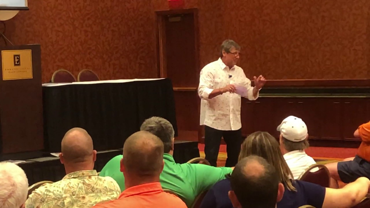 NFL official Doug Rosenbaum keynote speaker at IHSA symposium - YouTube