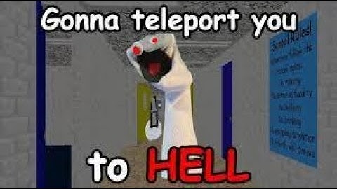 Arts & Crafters Has Had Enough 👿 🔪 - Baldi