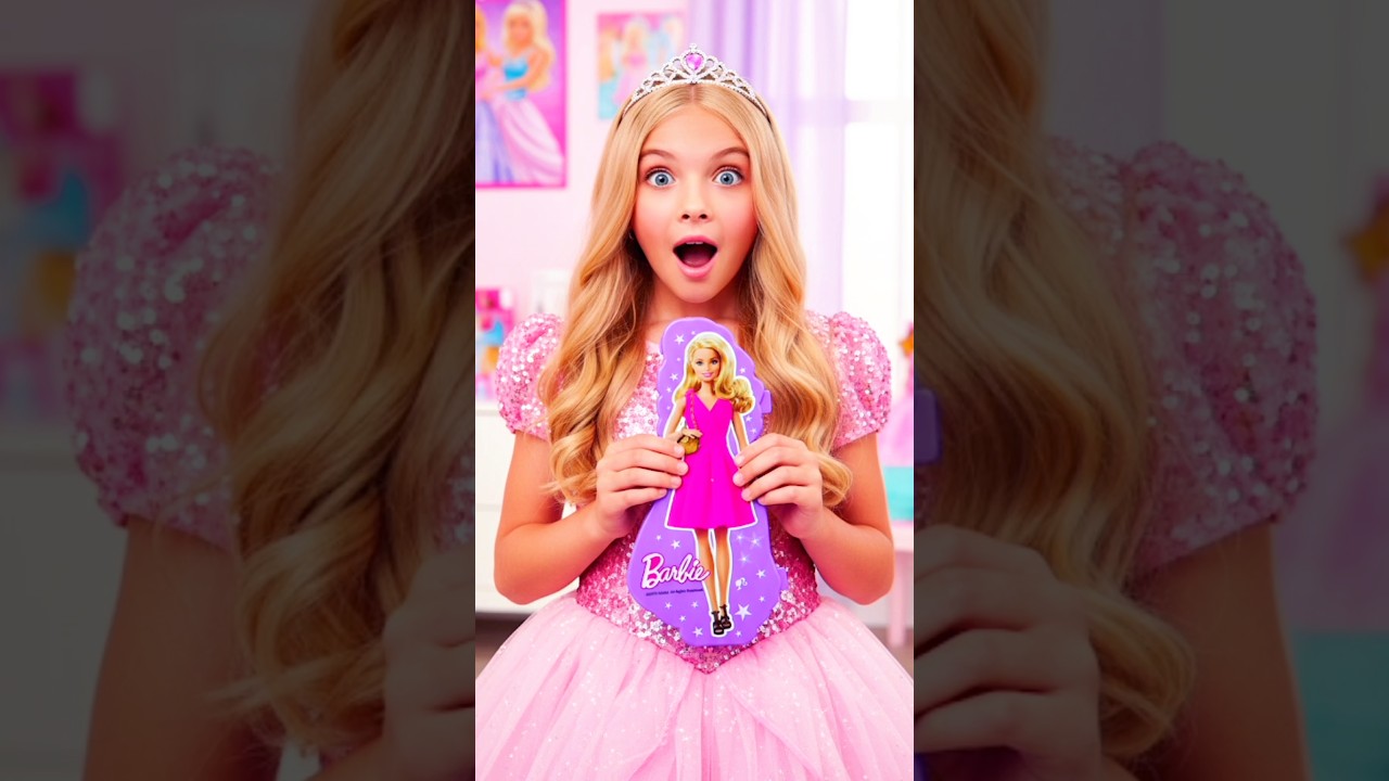 Barbie Pencil Box, Compass Box, Geometry Box, School Stationery 