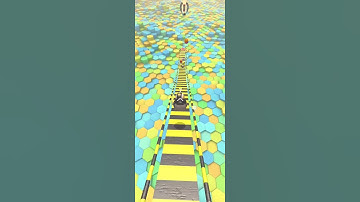 The insane Arrow Ball of 6 different colors of Going Balls Brown Blue #shorts #youtubeshorts