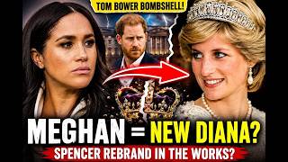 Meghan Wants to Be Diana? Tom Bower Claims Sussexes Could Rebrand as “Harry & Meghan Spencer”