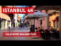 Istanbul 2022 Galataport Walking Tour 21 Feb|4k UHD 60fps