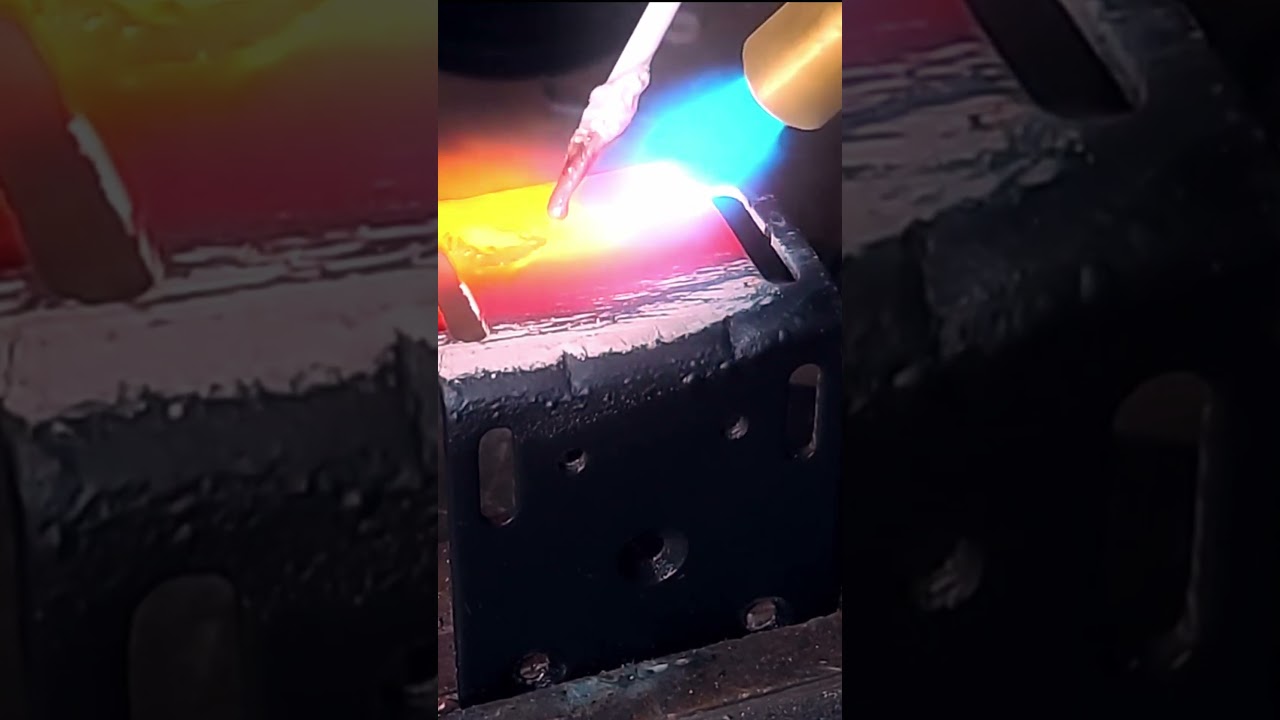 Пайка стали пропановой горелкой — соединение стали без сварщика 