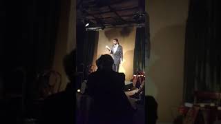 Serg Gonzalez introduces Laren Stover at Dixon Place