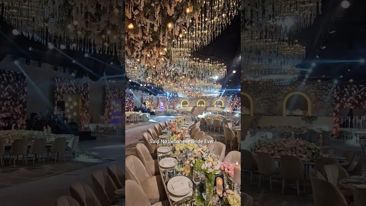 If 'go BIG or go home' was a wedding, this would be it 😱!