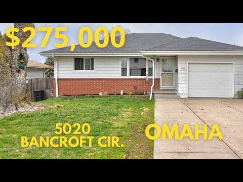 5020 Bancroft Cir, Omaha, NE home video tour
