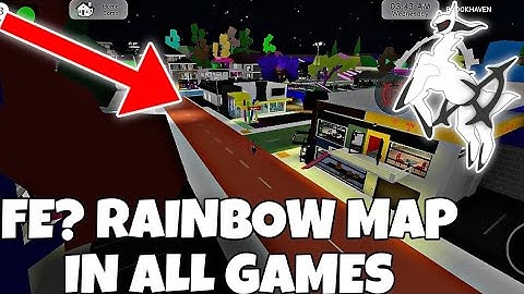 (Fe) RAINBOW MAP IN ALL GAMES 🌈  | ARCEUS X • DELTA • FLUXUS!