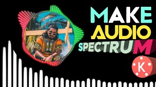 How to Make Audio Spectrum In Android || Make Music Cover Visualizer Effect in Kinemaster screenshot 2