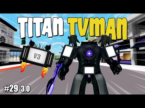 Aku Membuat Titan Tv Man Upgrade 3.0 V3 Di Brookhaven WId - Roblox Part 29.3