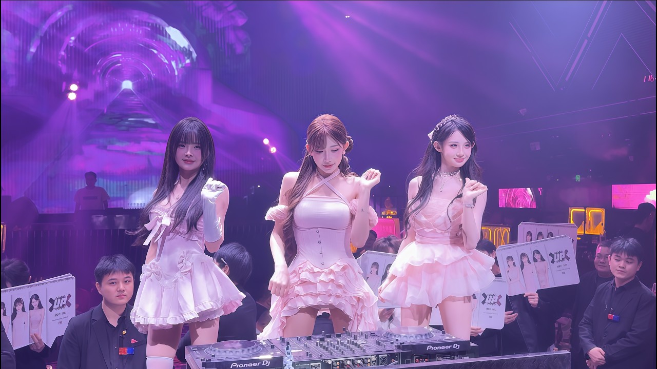 孙辉 & 蓝若兮 - QQ爱 (Dj紫杰 Electro Remix 2025) Tình Yêu QQ / QQ Ai - Tôn Huy/Lan Nhược Hi #dj抖音版2025