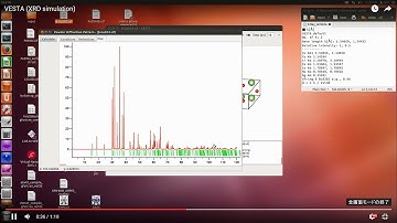 VESTA (XRD simulation for every wave length)