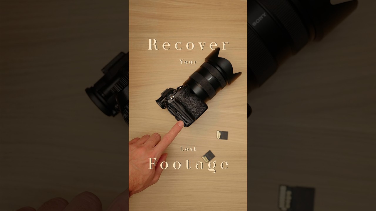 Recover your Deleted Files 📸/🎥