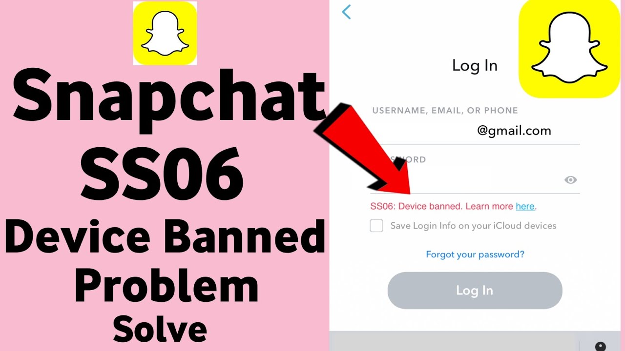 how to unban snapchat device ban android / how to fix ss06 device ...