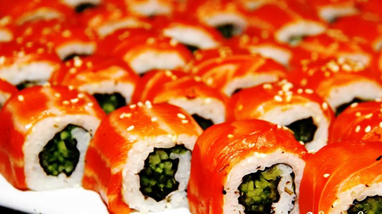 Kosher Sushi by Zami caterers YouTube