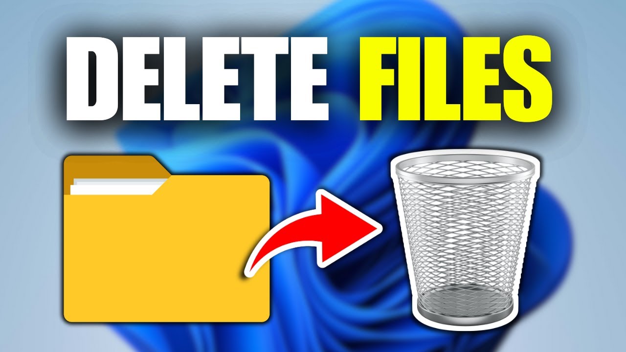 How To Delete Files That Cannot Be Deleted In Windows 11 - YouTube