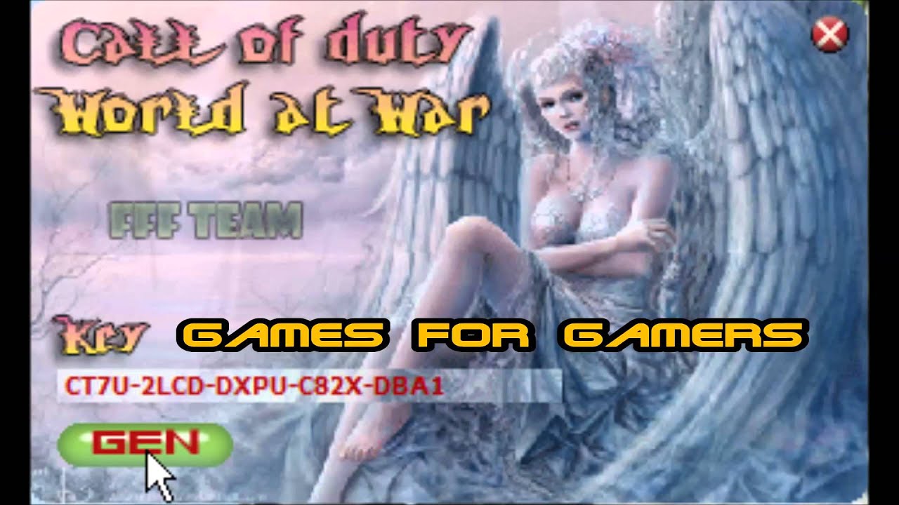 call of duty 5 world at war key call of duty 5 world at war key