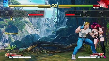 STREET FIGHTER V Cody 2 knife combo