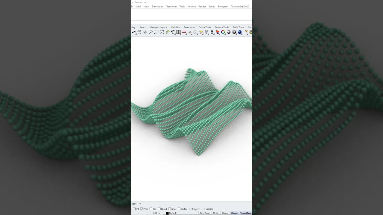 Grasshopper simulation!! 