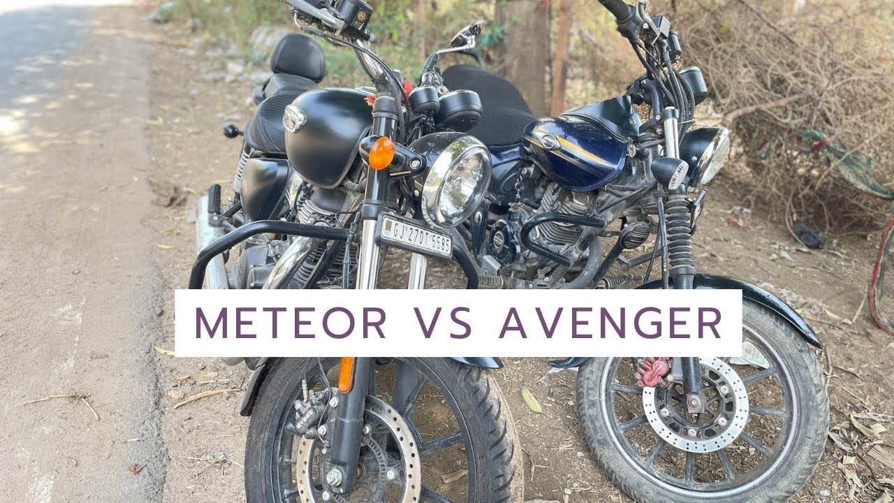 royal-enfield-meteor-350-vs-bajaj-avenger-overview-youtube